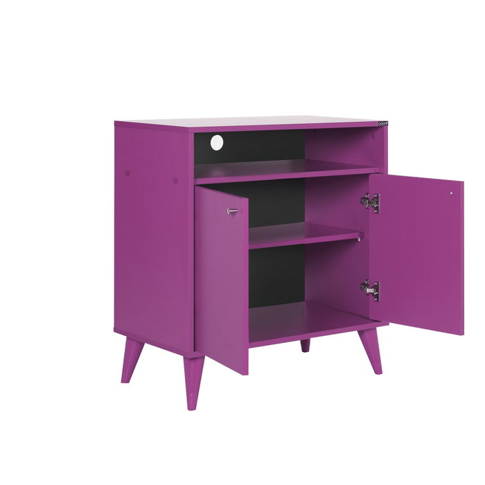 Hanah Home Armario Multiusos Morado Adr-220-Uu-1